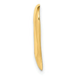 Load image into Gallery viewer, 14K Yellow Gold 2-D Large Floating Heart Slide

