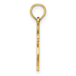 Load image into Gallery viewer, 14K Yellow Gold DOLLAR SIGN Charm Pendant
