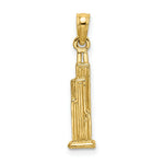 Load image into Gallery viewer, 14K Yellow Gold 3-D SEAR'S TOWER (CHICAGO) Charm Pendant
