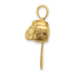 Load image into Gallery viewer, 14K Yellow Gold 3-D LARGE CHAIN SAW Charm Pendant

