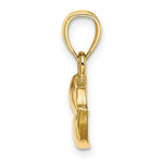 Load image into Gallery viewer, 14K Yellow Gold 2-D &amp; Polished LIPS Charm Pendant
