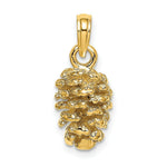 Load image into Gallery viewer, 14K Yellow Gold 3-D Pinecone
