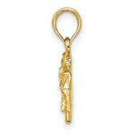 Load image into Gallery viewer, 14K Yellow Gold 3-D Wren Buildings Williamsburg VA Virginia Charm Pendant
