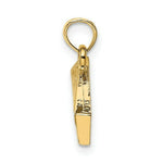 Load image into Gallery viewer, 14K Yellow Gold Cheese Wedge Charm Pendant
