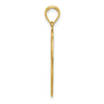 Load image into Gallery viewer, 14K Yellow Gold Chinese Love Symbol In Engraved Oval Frame Charm Pendant
