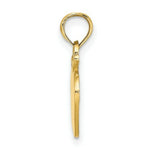 Load image into Gallery viewer, 14K Yellow Gold 2-D Apple Charm Pendant
