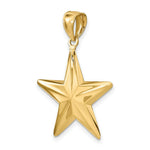 Load image into Gallery viewer, 14K Yellow Gold 3-D NAUTICAL STAR Charm Pendant
