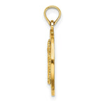 Load image into Gallery viewer, 14K Yellow Gold BOOTHBAY HARBOR Round Frame With Lighthouse Charm Pendant
