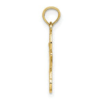 Load image into Gallery viewer, 14K Yellow Gold FLAT Starfish Charm Pendant
