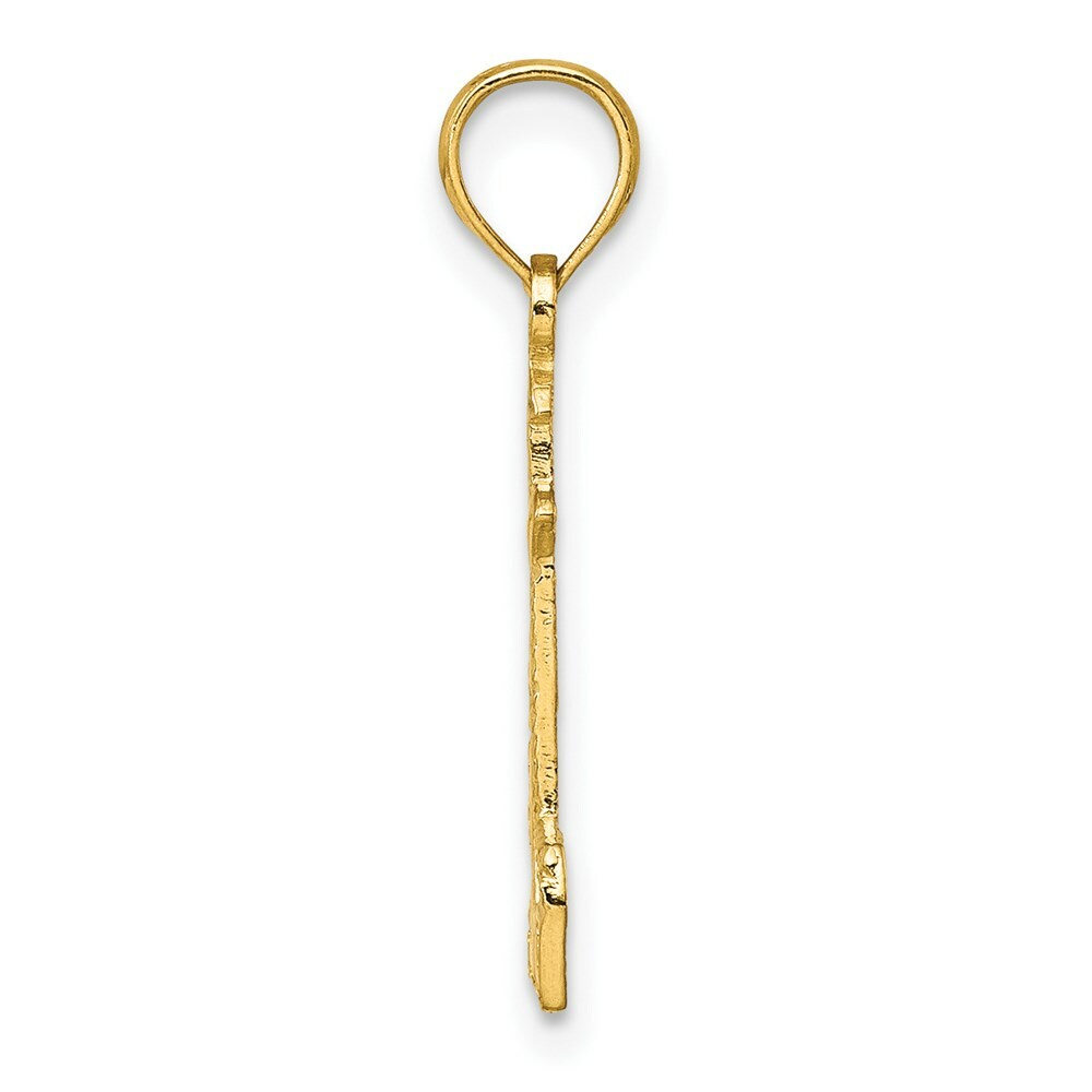 14K Yellow Gold LIGHTHOUSE Charm Pendant