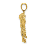 Load image into Gallery viewer, 14K Yellow Gold 2-D &amp; Textured OCTOPUS Charm Pendant
