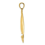 Load image into Gallery viewer, 14K Yellow Gold Polished Sailboat Charm Pendant
