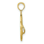 Load image into Gallery viewer, 14K Yellow Gold Key West Flip Flop Pendant
