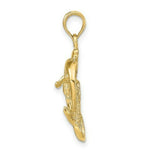 Load image into Gallery viewer, 14K Yellow Gold Dolphin Pendant

