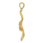 Load image into Gallery viewer, 14K Yellow Gold 3-D Pelican Flying Charm Pendant
