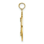 Load image into Gallery viewer, 14K Yellow Gold MYSTIC, CT Round Frame With Lighthouse Center Charm Pendant
