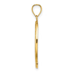 Load image into Gallery viewer, 14K Yellow Gold HAWAII With Dolphins in Waves Charm Pendant
