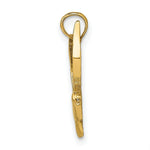 Load image into Gallery viewer, 14K Yellow Gold Polished and 2-D Seagull Flying Charm Pendant
