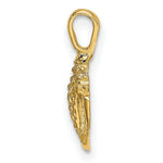 Load image into Gallery viewer, 14K Yellow Gold Mini Conch Shell Charm Pendant
