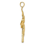 Load image into Gallery viewer, 14K Yellow Gold 2-D Flying Pelican Charm Pendant
