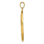 Load image into Gallery viewer, 14K Yellow Gold Dolphin Jumping in Ocean Scene Charm Pendant
