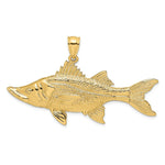 Load image into Gallery viewer, 14K Yellow Gold 3-D Tarpon Fish Charm Pendant
