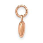 Load image into Gallery viewer, 14K Rose Gold Solid Polished 3-Dimensional Medium Heart Charm
