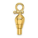 Load image into Gallery viewer, 14K Yellow Gold 3-D Swivel With Shackle Bail Charm Pendant
