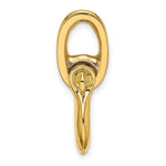 Load image into Gallery viewer, 14K Yellow Gold 3-D Medium Shackle Charm Pendant
