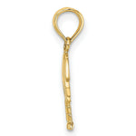 Load image into Gallery viewer, 14K Yellow Gold Charleston Palm Tree Charm Pendant
