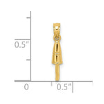 Load image into Gallery viewer, 14K Yellow Gold 3-D BUOY Charm Pendant
