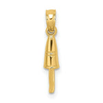 Load image into Gallery viewer, 14K Yellow Gold 3-D BUOY Charm Pendant
