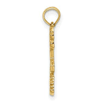 Load image into Gallery viewer, 14K Yellow Gold TURKS &amp; CAICOS Under Flamingo Charm Pendant
