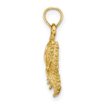 Load image into Gallery viewer, 14K Yellow Gold Textured Starfish Charm Pendant
