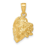 Load image into Gallery viewer, 14K Yellow Gold 3-D Conch Shell Charm Pendant
