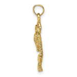 Load image into Gallery viewer, 14K Yellow Gold 2-D MARCO ISLAND On Palm Tree Charm Pendant
