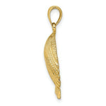 Load image into Gallery viewer, 14K Yellow Gold 2-D MARCO ISLAND Under Scallop Shell Charm Pendant
