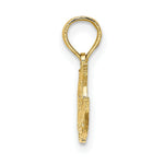 Load image into Gallery viewer, 14K Yellow Gold Solid Talking Happy Birthday Charm Pendant
