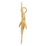 Load image into Gallery viewer, 14K Yellow Gold 3-D Satin &amp; Polished Marlin Charm Pendant
