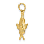 Load image into Gallery viewer, 14K Yellow Gold 3-D Polished SKIPJACK TUNA FISH Charm Pendant
