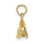 Load image into Gallery viewer, 14K Yellow Gold 3-D Polished Swimming Manatee Charm Pendant
