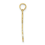 Load image into Gallery viewer, 14K Yellow Gold Siesta Key Under Palm Tree Charm Pendant
