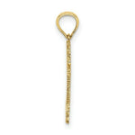 Load image into Gallery viewer, 14K Yellow Gold Bahamas Under Palm Tree Charm Pendant
