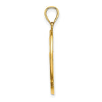 Load image into Gallery viewer, 14K Yellow Gold CURACAO With Dolphin &amp; Sunset Charm Pendant
