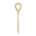 Load image into Gallery viewer, 14K Yellow Gold I HEART CAPE MAY With Cut-Out Boat Charm Pendant

