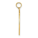 Load image into Gallery viewer, 14K Yellow Gold Key West on Round Frame Sailboat Charm Pendant
