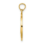 Load image into Gallery viewer, 14K Yellow Gold CAPE MAY Round Frame With Lighthouse Center Charm Pendant
