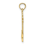 Load image into Gallery viewer, 14K Yellow Gold Flat MARCO ISLAND Under Palm Tree Charm Pendant
