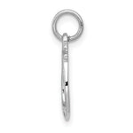 Load image into Gallery viewer, 14K White Gold Solid Polished Horseshoe Charm
