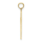 Load image into Gallery viewer, 14K Yellow Gold Textured STAR OF DAVID Charm Pendant
